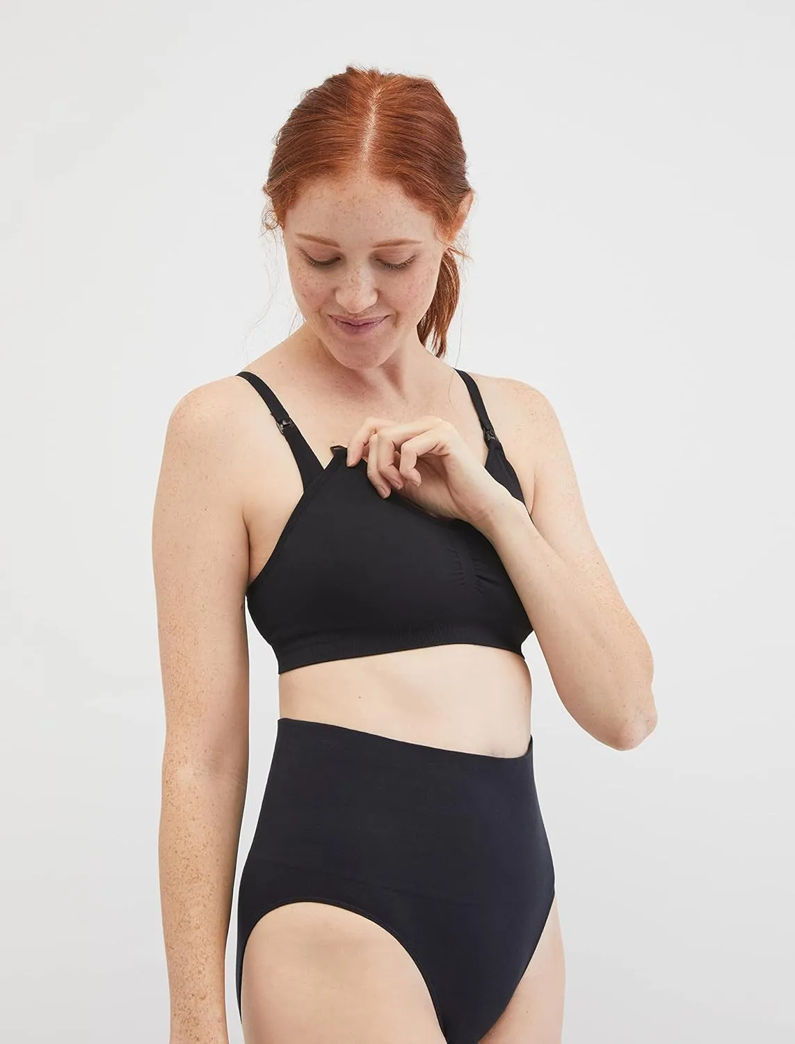 Motherhood Maternity Women’s Seamless Clip Down Nursing Bra Machine Washable Sizes S–3X Available in 1 & 2 Packs