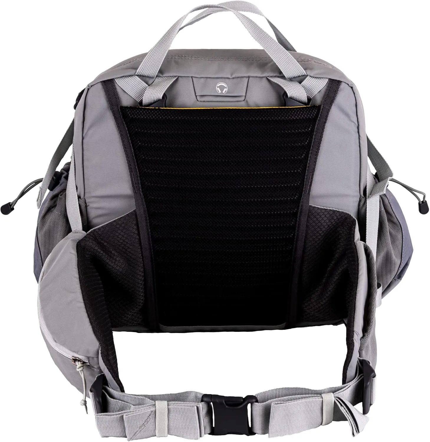 Mountainsmith Day Lumbar Waist pack, Running, Hiking, Cycling, Travel, and Outdoor Sport Activities with Dual Water Bottle Holders, Moon Mist Grey