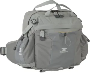 Mountainsmith Day Lumbar Waist pack, Running, Hiking, Cycling, Travel, and Outdoor Sport Activities with Dual Water Bottle Holders, Moon Mist Grey