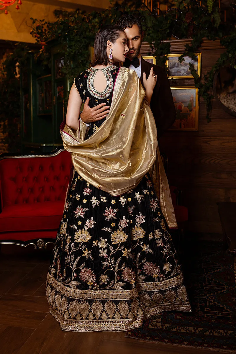 Mushq Deja Vu Luxury Velvet Formals – Whispers of Yesterday