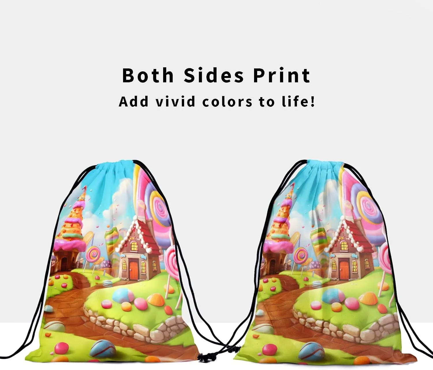 Nerxy Leaf Grip Bags for Gymnastics Tropical Leaves Grip Bag Botanical Drawstring Storage Bags