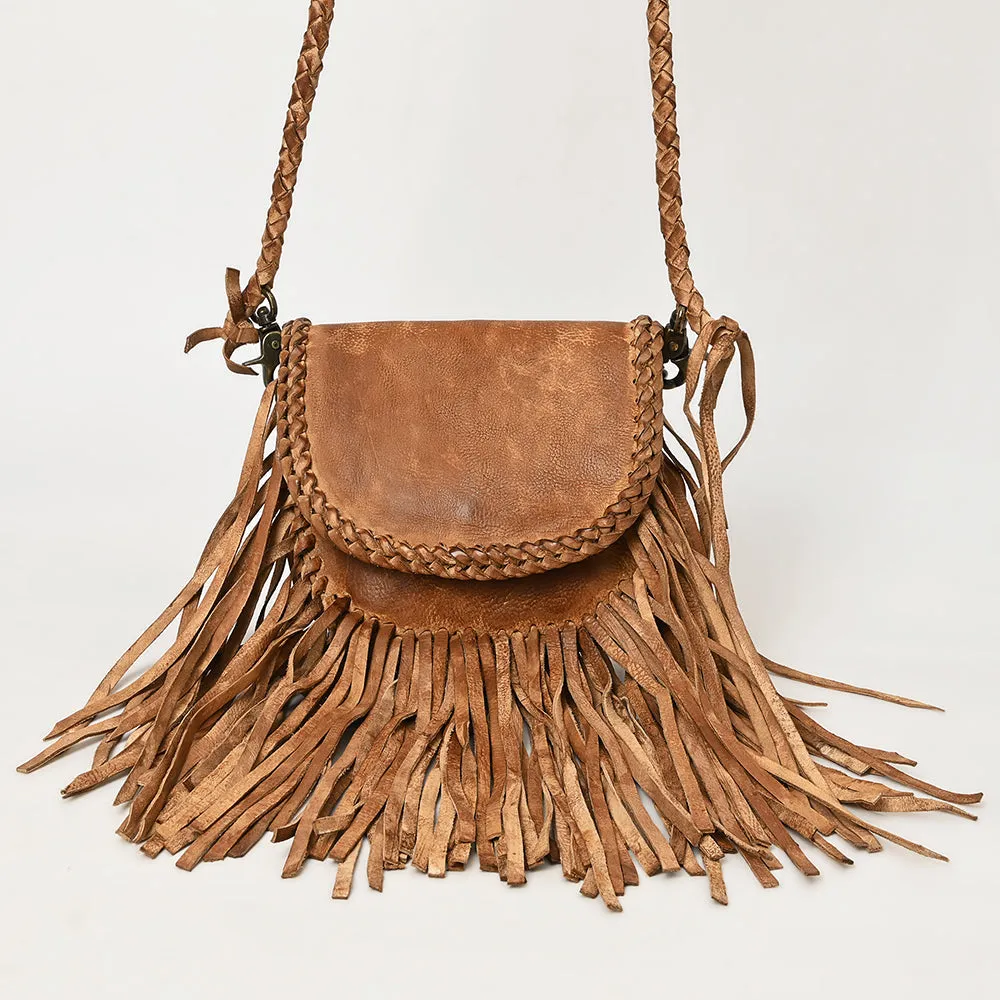 Never Mind Nmbgm168 Small Crossbody Vintage Handmade Genuine Cowhide Leather Women Bag Western Handbag Purse