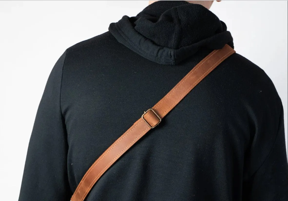 New Handmade Leather Belt-Bag, Waist-Bag, Hip-Bag, Crossbody, Fanny Pack, Bumbag