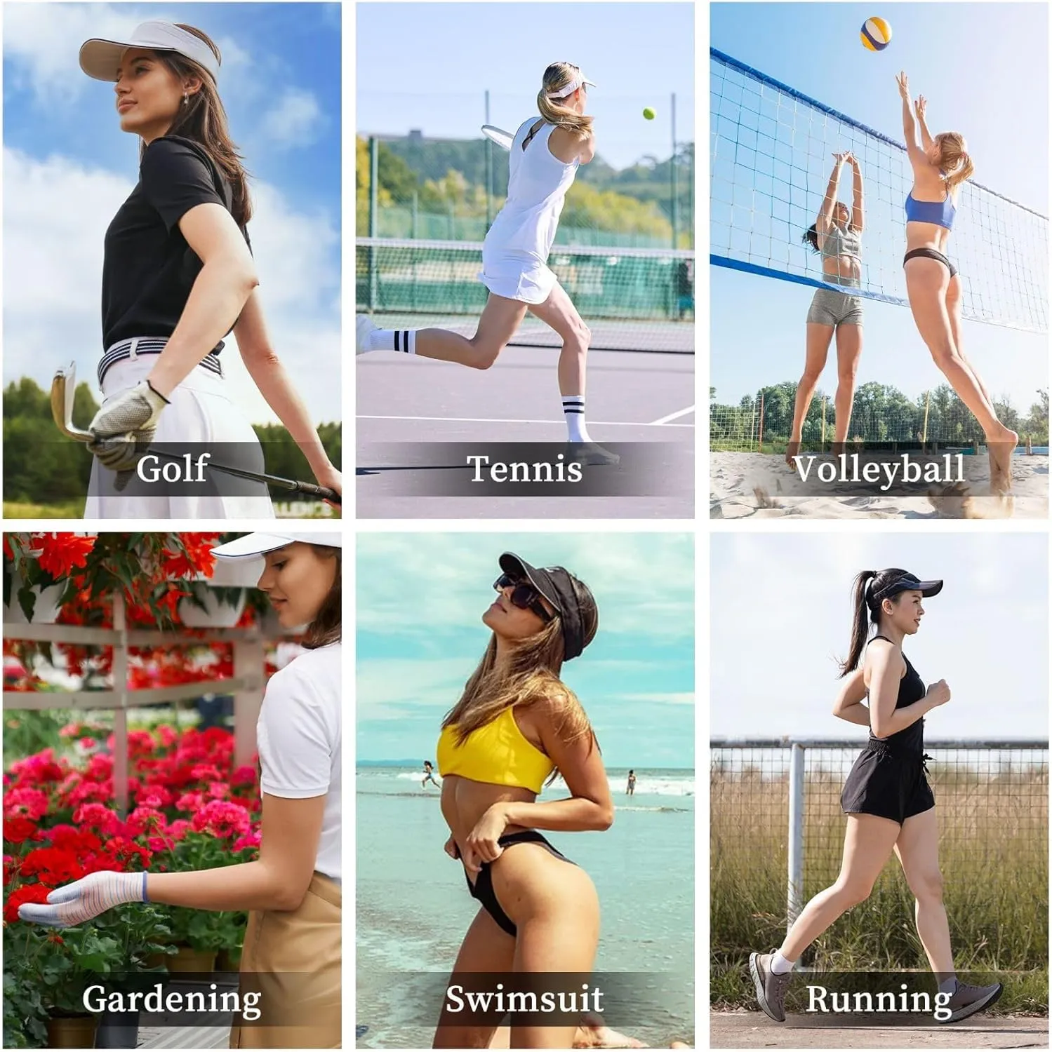 New Zealand Fern Sun Visor Hats Cotton Caps Beach Leisure Empty Top Baseball Cap for Men Women