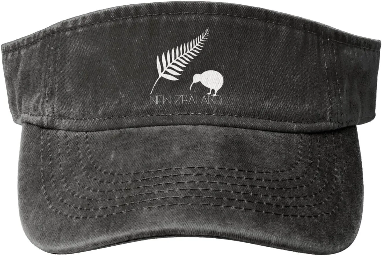 New Zealand Fern Sun Visor Hats Cotton Caps Beach Leisure Empty Top Baseball Cap for Men Women