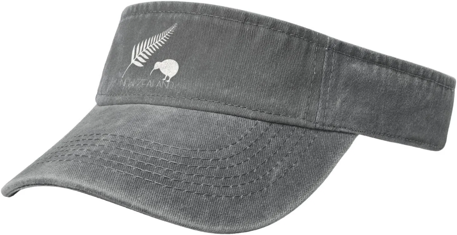 New Zealand Fern Sun Visor Hats Cotton Caps Beach Leisure Empty Top Baseball Cap for Men Women