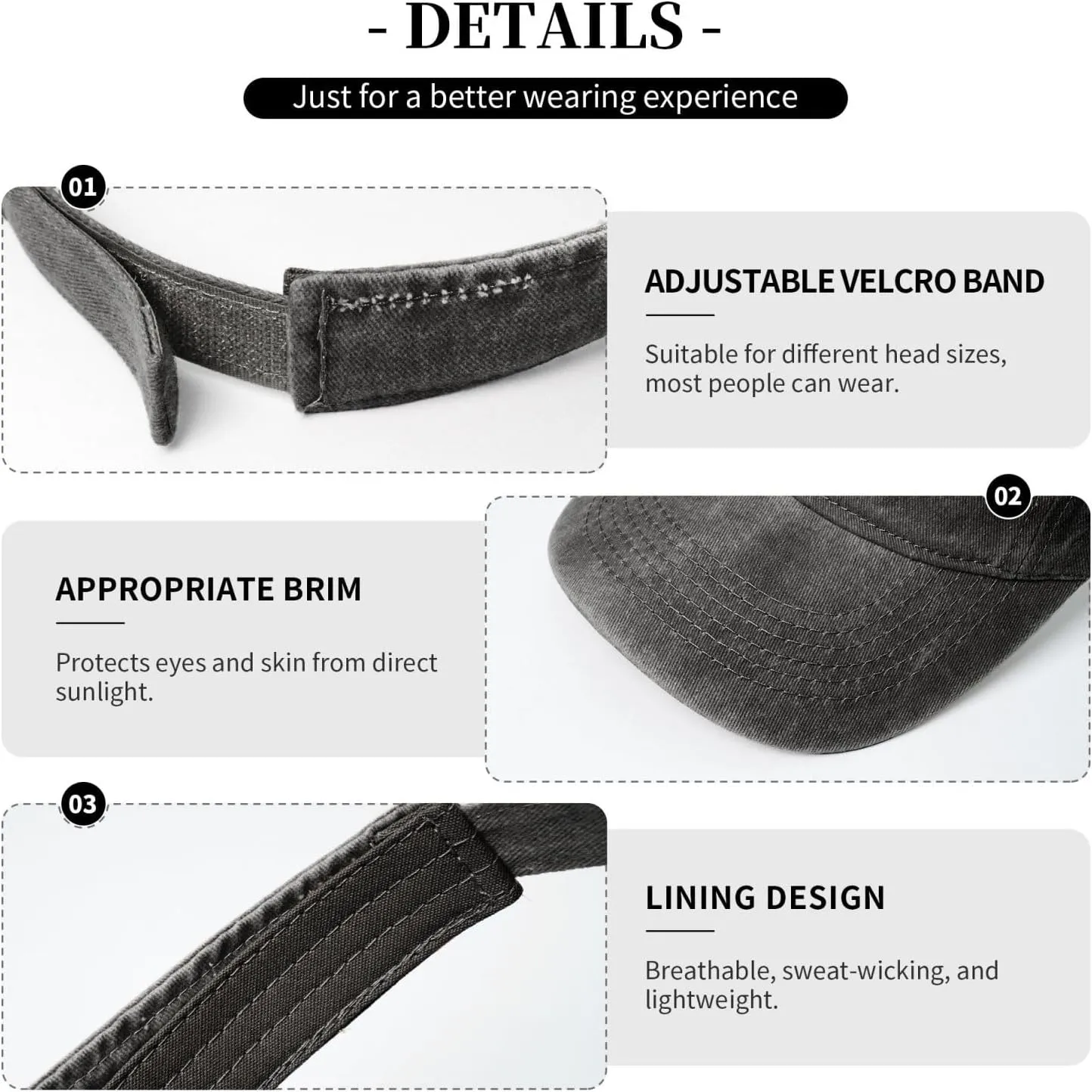 New Zealand Fern Sun Visor Hats Cotton Caps Beach Leisure Empty Top Baseball Cap for Men Women