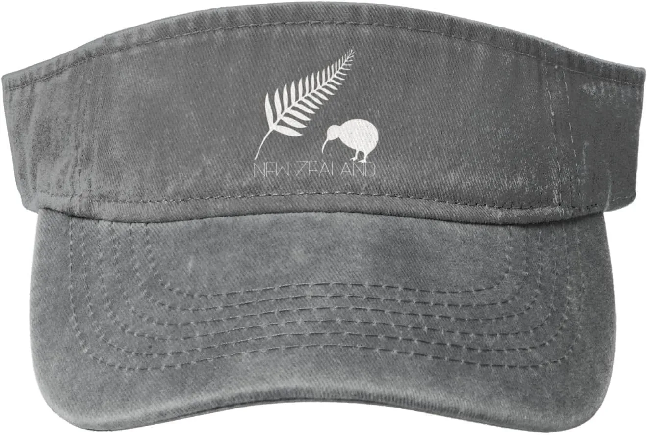 New Zealand Fern Sun Visor Hats Cotton Caps Beach Leisure Empty Top Baseball Cap for Men Women