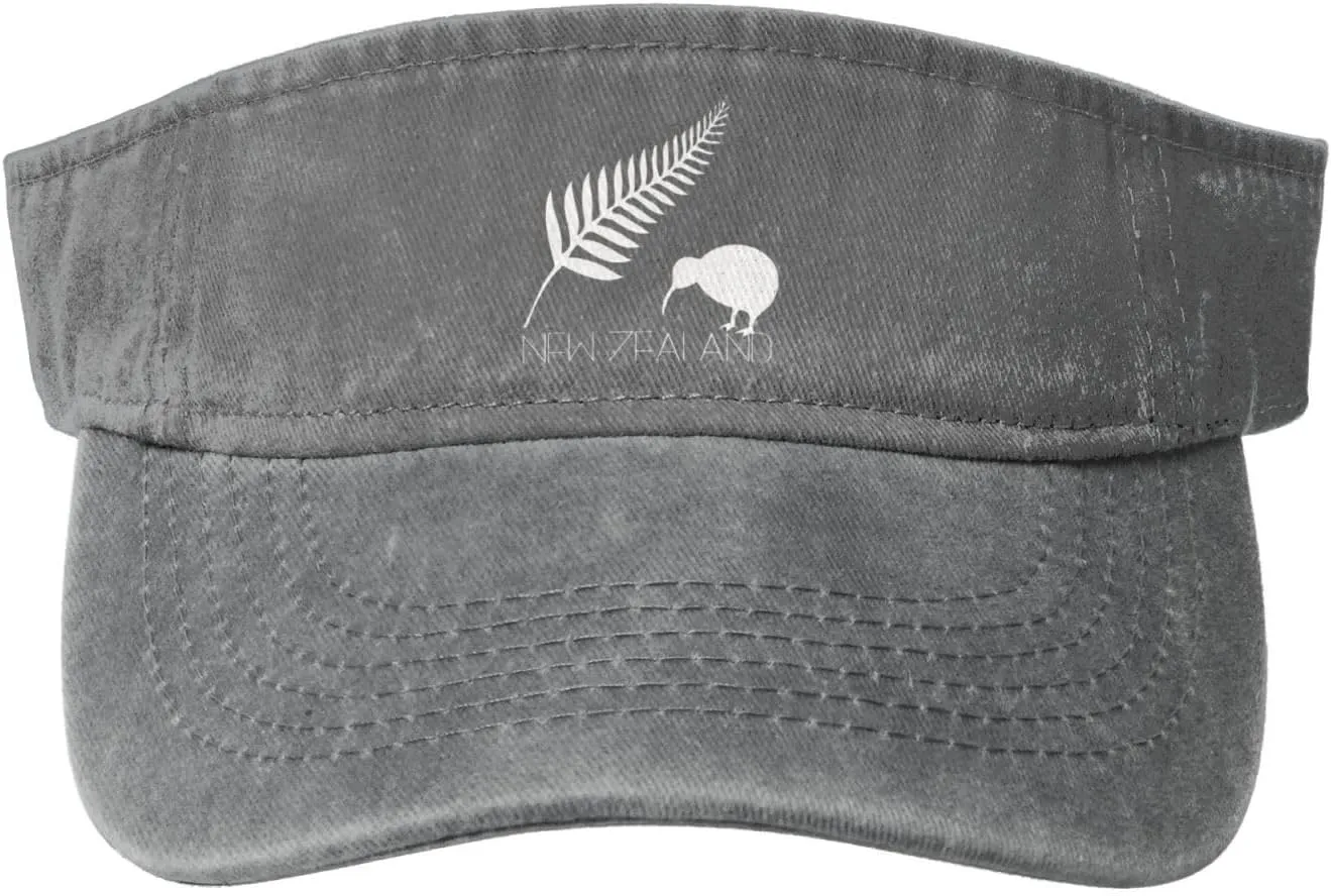 New Zealand Fern Sun Visor Hats Cotton Caps Beach Leisure Empty Top Baseball Cap for Men Women