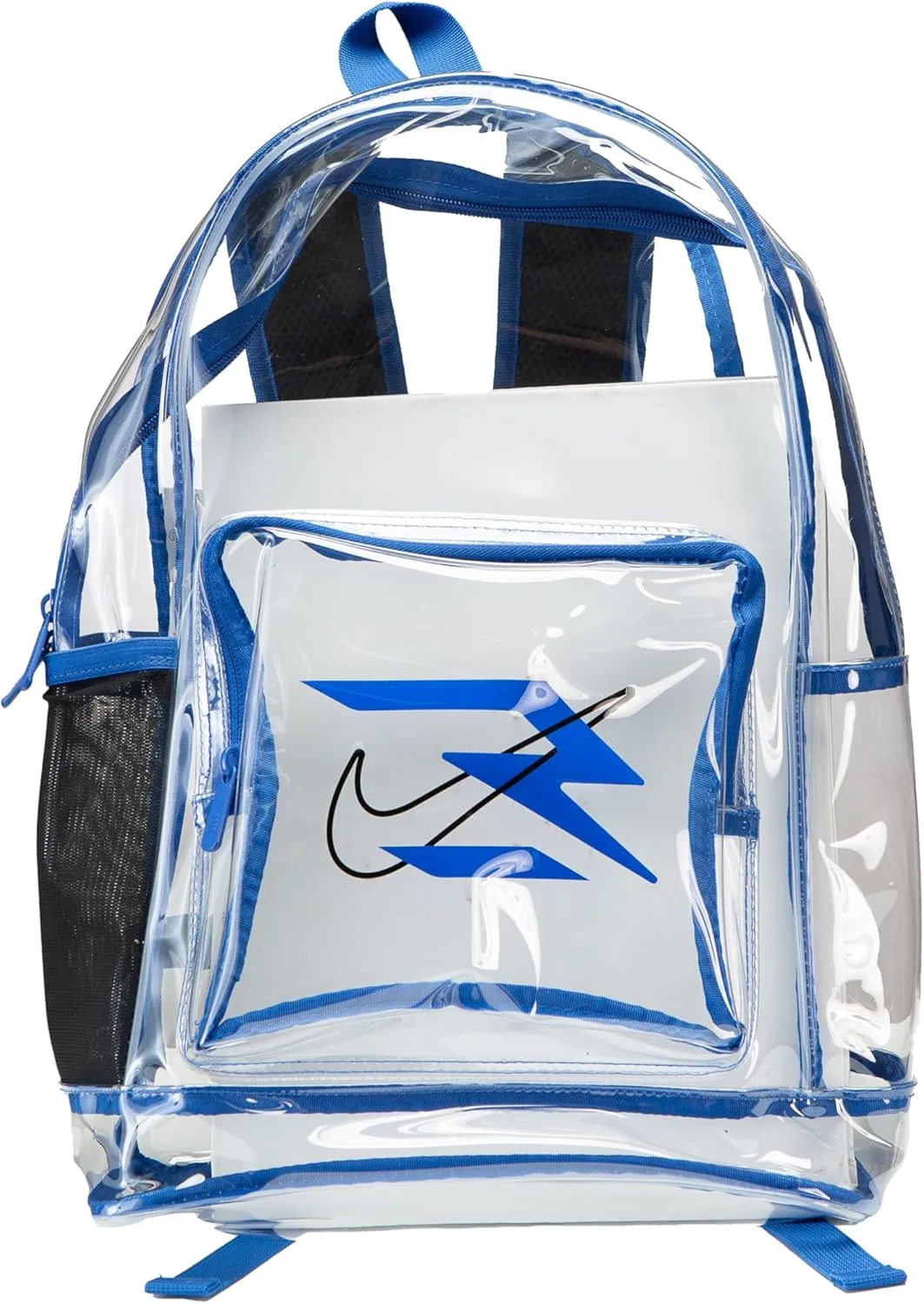 Nike 3 Brand Clear Backpack – Royal Blue – One size (23L)