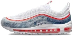 Nike Women's AIR MAX 97, Washed Denim, 6.5 US [DV2180-900]
