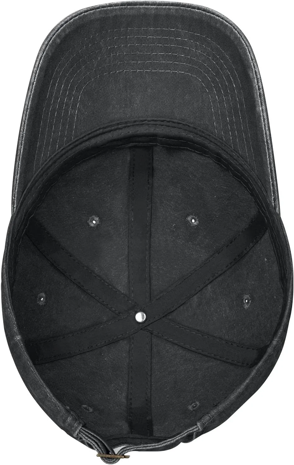 Norse Ravens Vegvisir Adjustable Cowboy Hat Outdoor Travel Casual Hat Sandwich Hat Washed Denim Hat