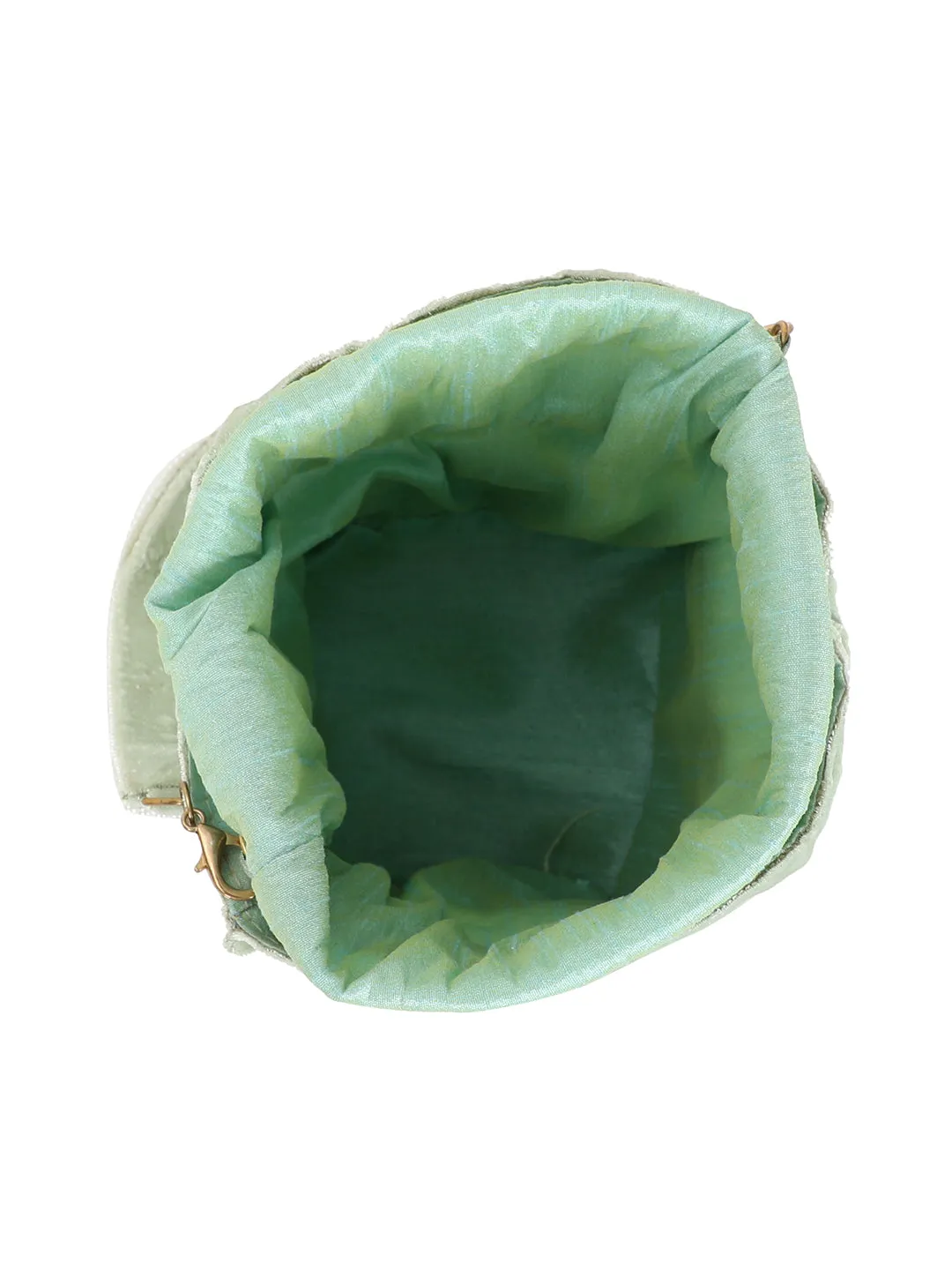NR By Nidhi Rathi Embellished Potli Clutch
