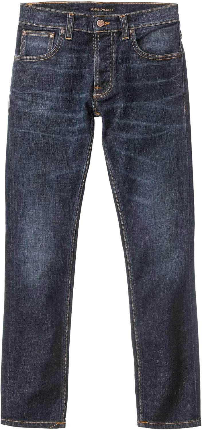 Nudie Jeans Men's Grim Tim Ventura Blue
