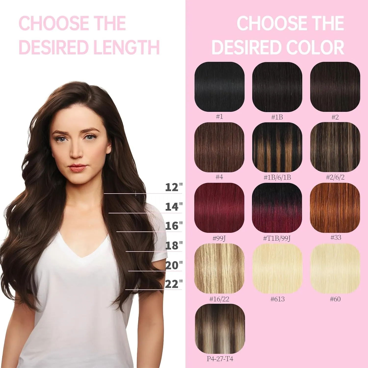 Off Black Tape in Hair Extensions Human Hair,20 inches Natural Black Human Hair Extensions,Seamless Invisible Straight Silky Skin 20 Pcs 50g Tape ins #1B