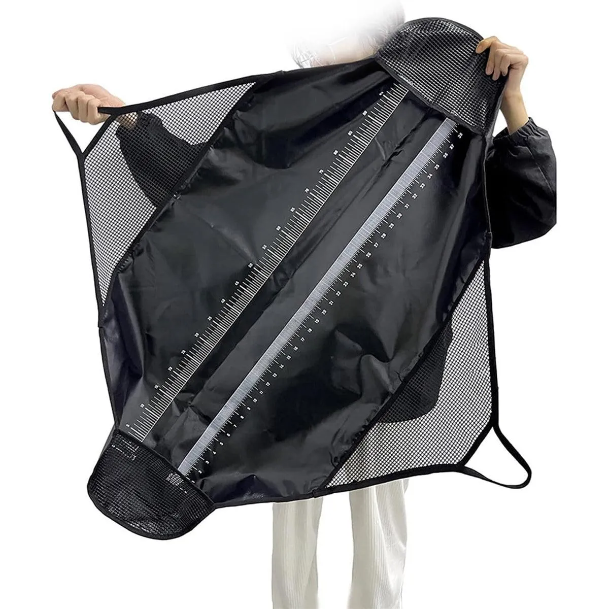 Outdoor Fishing Bag Folding Mesh Storage Bag Anti Running Fishing Gear Outdoors