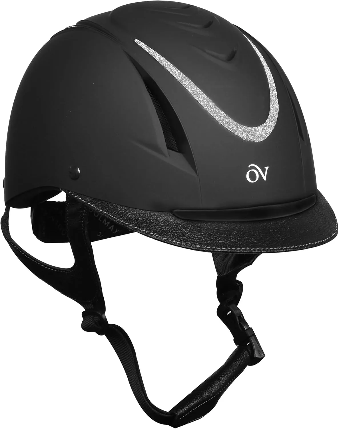 Ovation Z-6 Glitz 2.0 Helmet (Glitter Silver, XXS/XS)