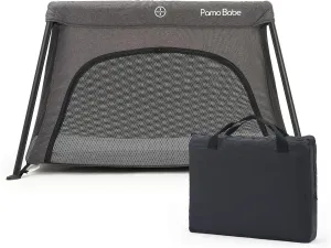 Pamo Babe Travel Crib for Baby - Mini Lightweight Baby Playard with Zip Door, Easy to Carry