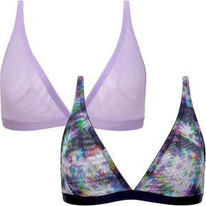 Parade Women's Silky Mesh Plunge Bralette: Available in Multi Packs