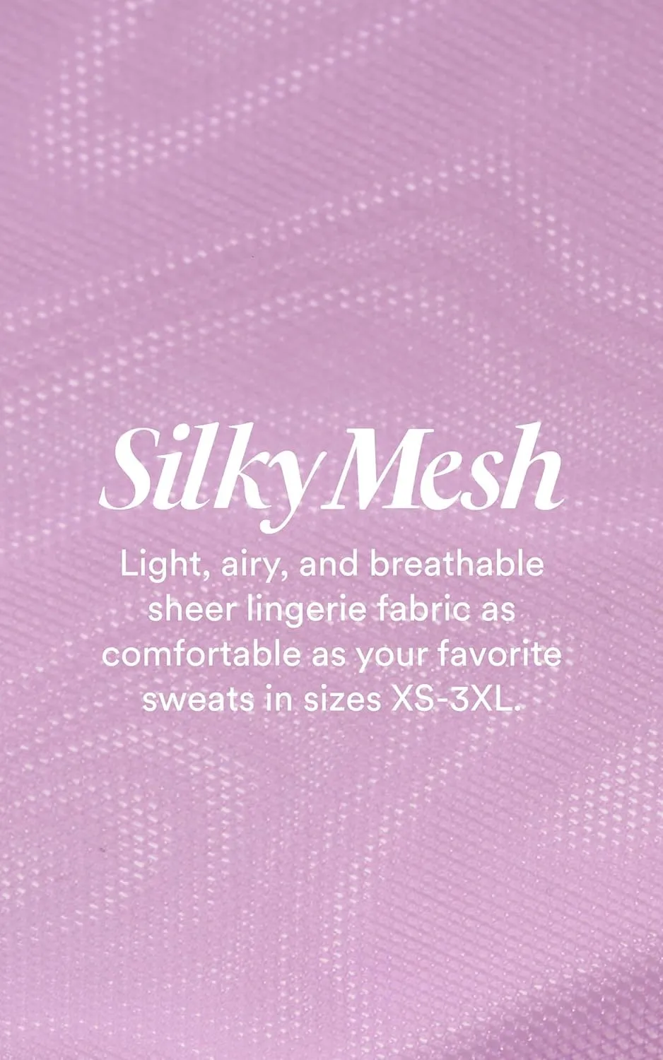 Parade Women's Silky Mesh Plunge Bralette: Available in Multi Packs