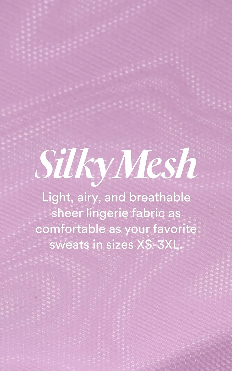 Parade Women's Silky Mesh Plunge Bralette: Available in Multi Packs