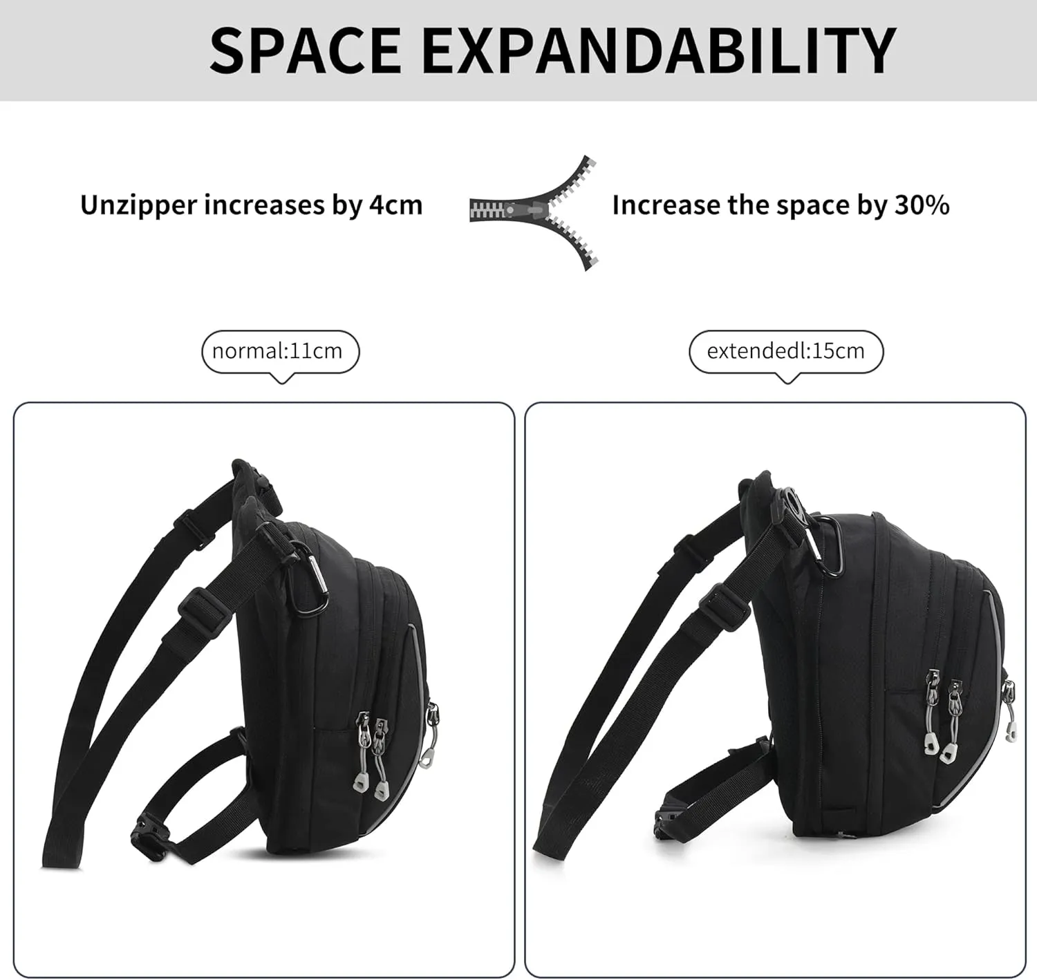 Peicees Leg Bag for Men Fanny Packs Women Men Outdoor Thigh Bags Motorcycle Ride Crossbody Backpack