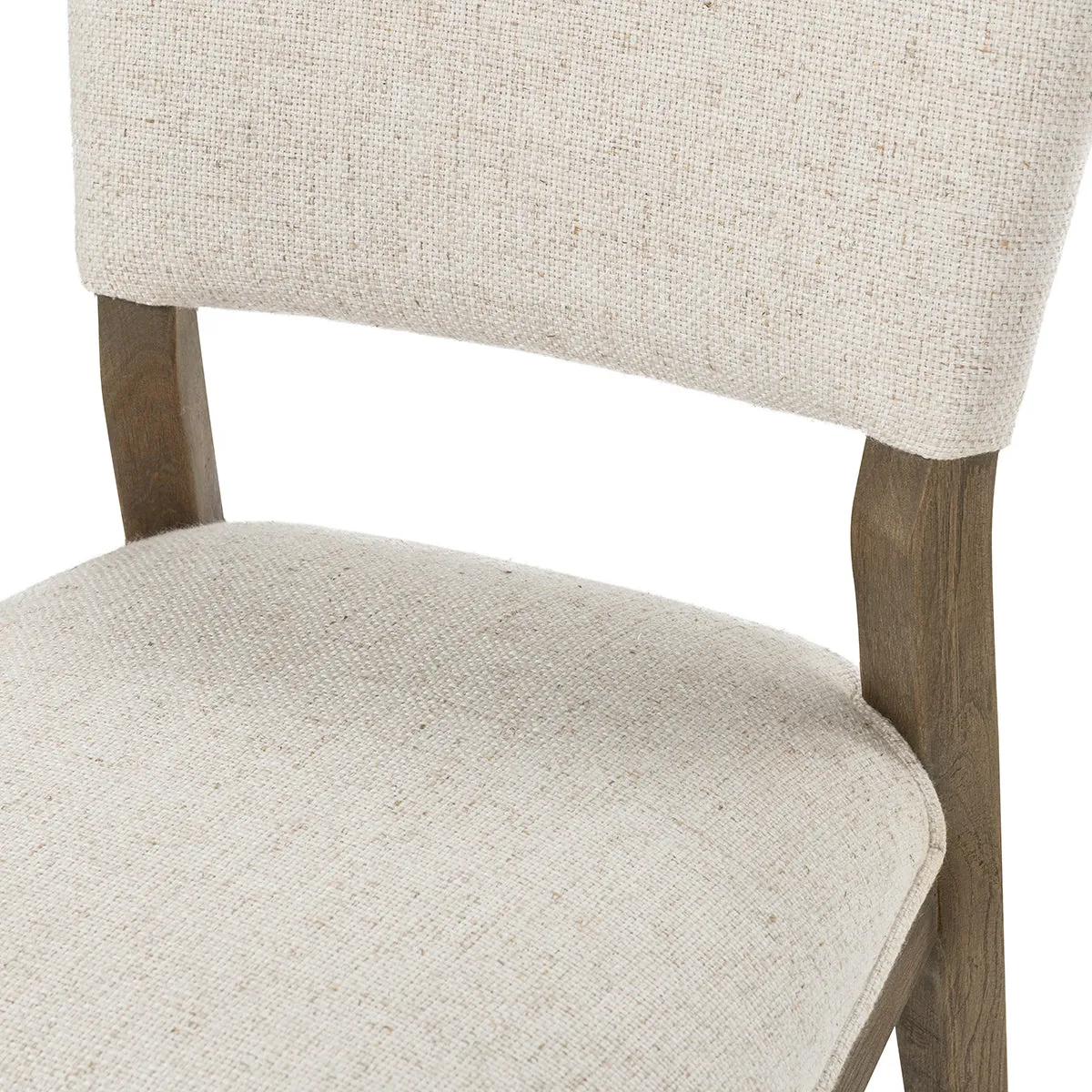 Phillip Upholstered Dining Chair Set of 2 - Oatmeal