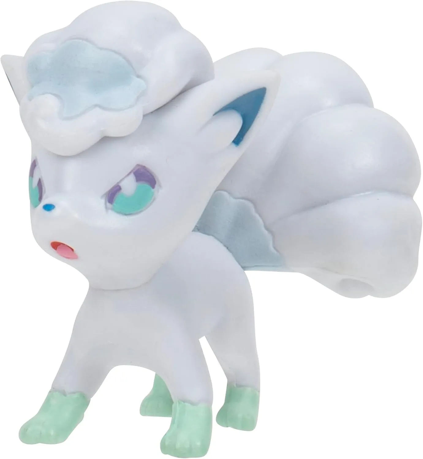 Pokémon PKW3135 Clip 'n'Go Poké Balls Alola Vulpix & Super Ball, Official Pokéball with 5 cm Figure
