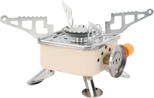 Portable Butane Gas Stove Single Ultra Mini for Outdoor Camping Hiking Road Trips