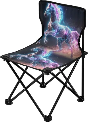 Portable Camping Folding Chairs Foldable Chair Small Horse Myth 2 Lightweight Backpacking Outdoor Outside Fishing