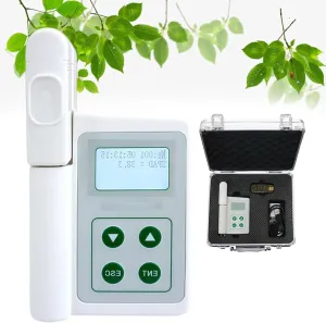 Portable Chlorophyll Meter, Plant Nutrient Testing,Chlorophyll/Nitrogen Analyzer,for Agriculture
