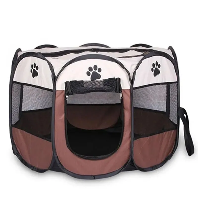 Portable Foldable Octagonal Kennel