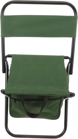 Portable Lightweight Folding Chair with Storage Bag Versatile Camp Stool for Outdoor Activities Easy to Carry Fishing and Camping Seat