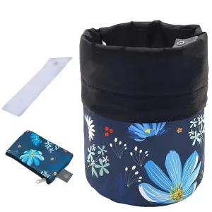 Portable Makeup Toiletry Cosmetic Travel Organizer Bag, Lightweight Multifunctional Large Drawstring Hanging Packing Bag for Women Girl Men
