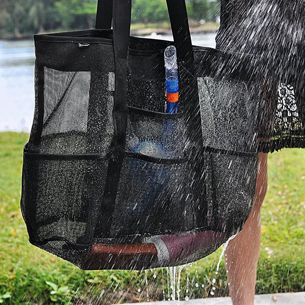 Portable Mesh Storage Bag