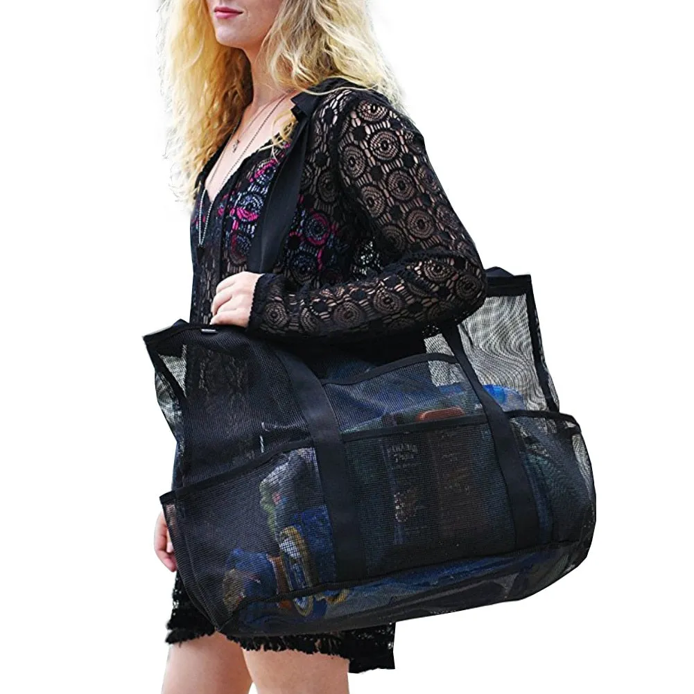 Portable Mesh Storage Bag
