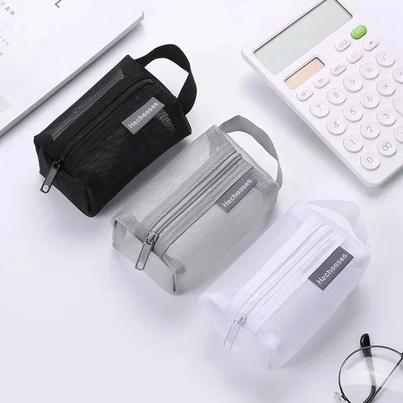 Portable Square Mesh Storage Bag