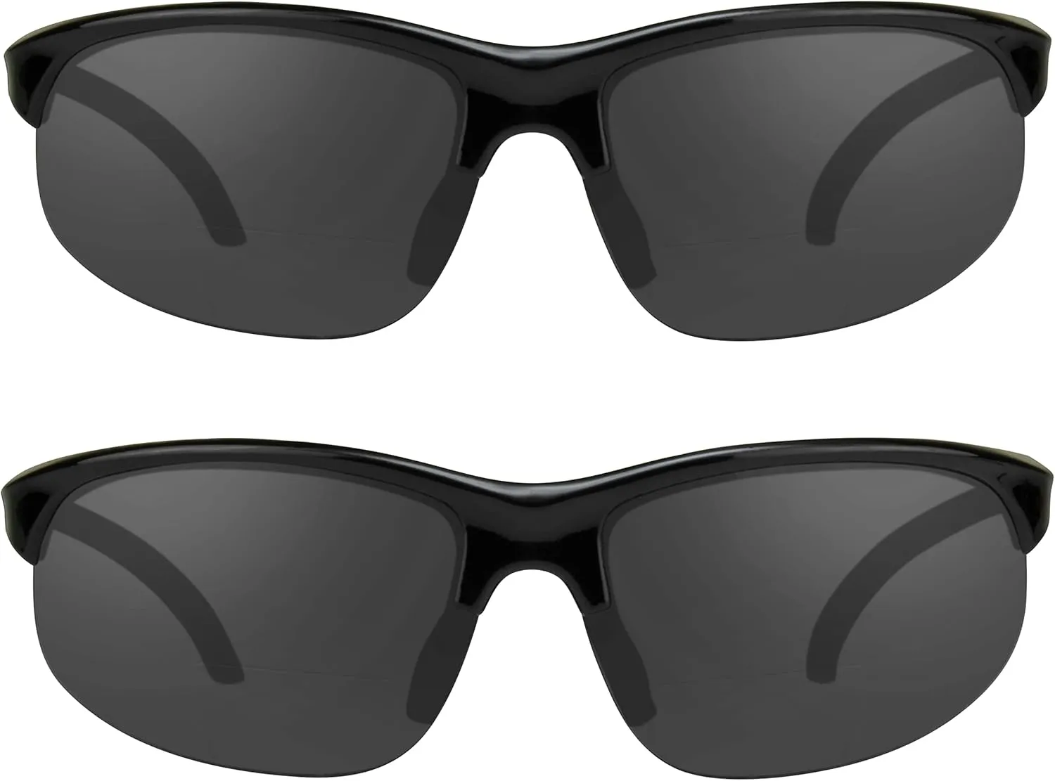 proSPORT BIFOCAL Sunglasses Readers Tinted Mens Womens High Definition Amber Yellow Smoke  1.50  1.75  2.00  2.25  2.50