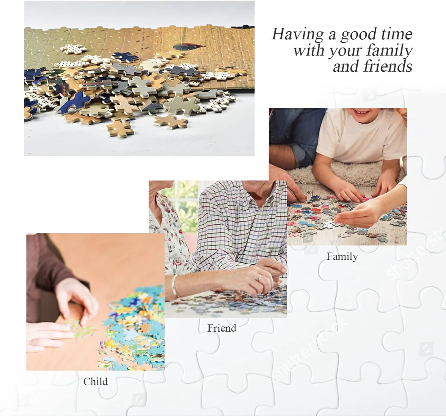 Puzzles for Adults 500 Piece Mushroom Forest Fantasy Jigsaw Puzzles Kids Toy Game Gift 202a0133