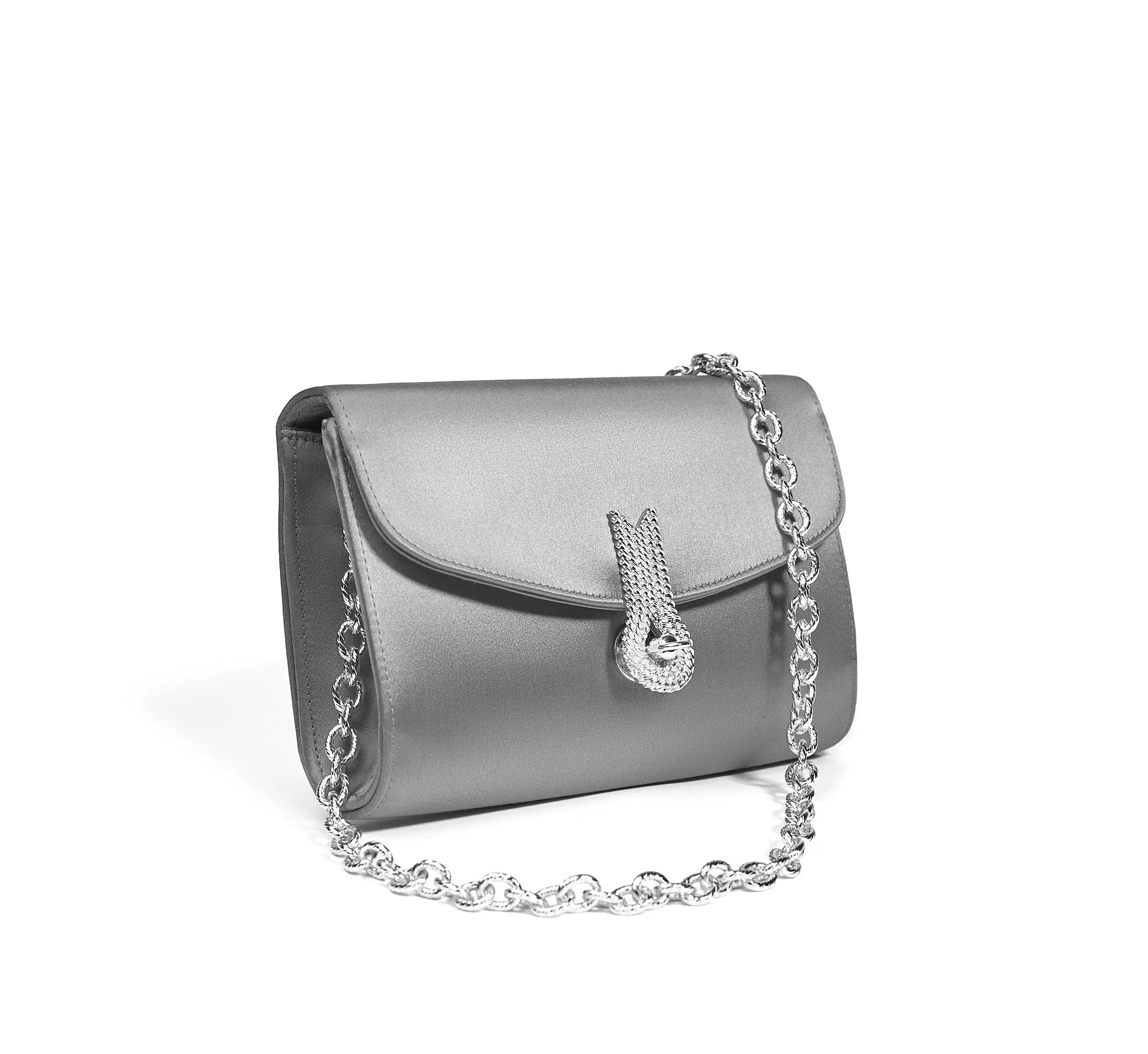 QUEEN MID VELVET BLACK/SILVER