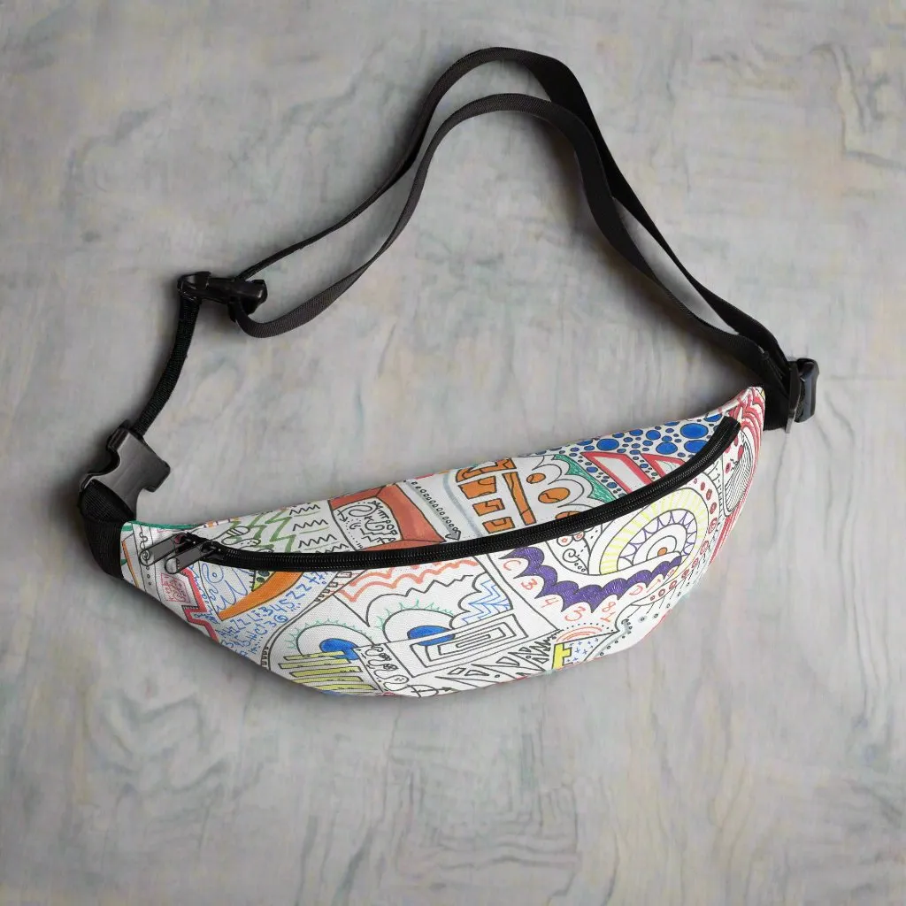 "Dream Schematic #DCB43" Fanny Pack