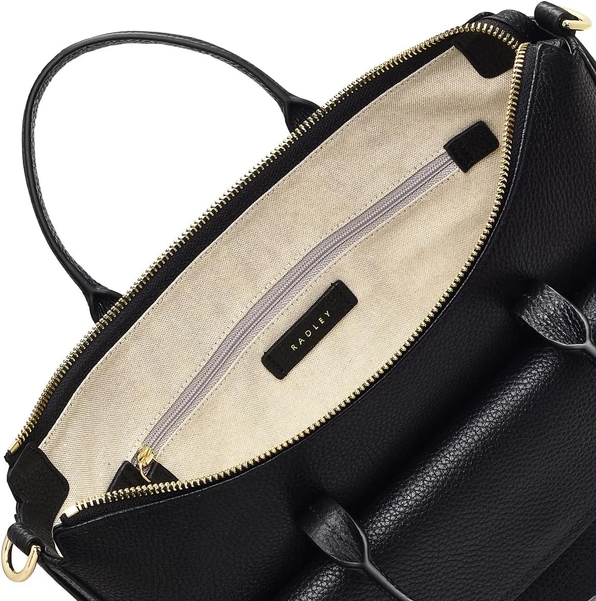 RADLEY London Colebrook Close Women's Medium Leather Ziptop Satchel Bag