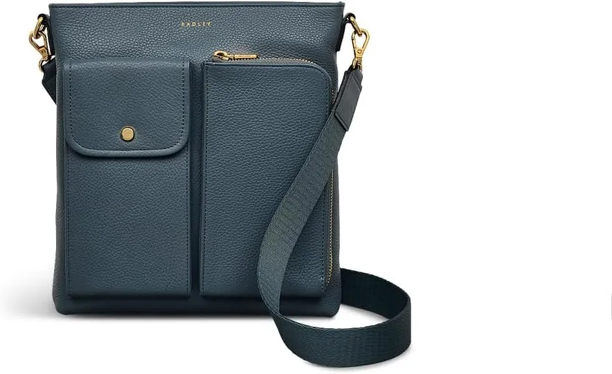 RADLEY London Selby Crescent Women’s Small Leather Ziptop Crossbody Bag