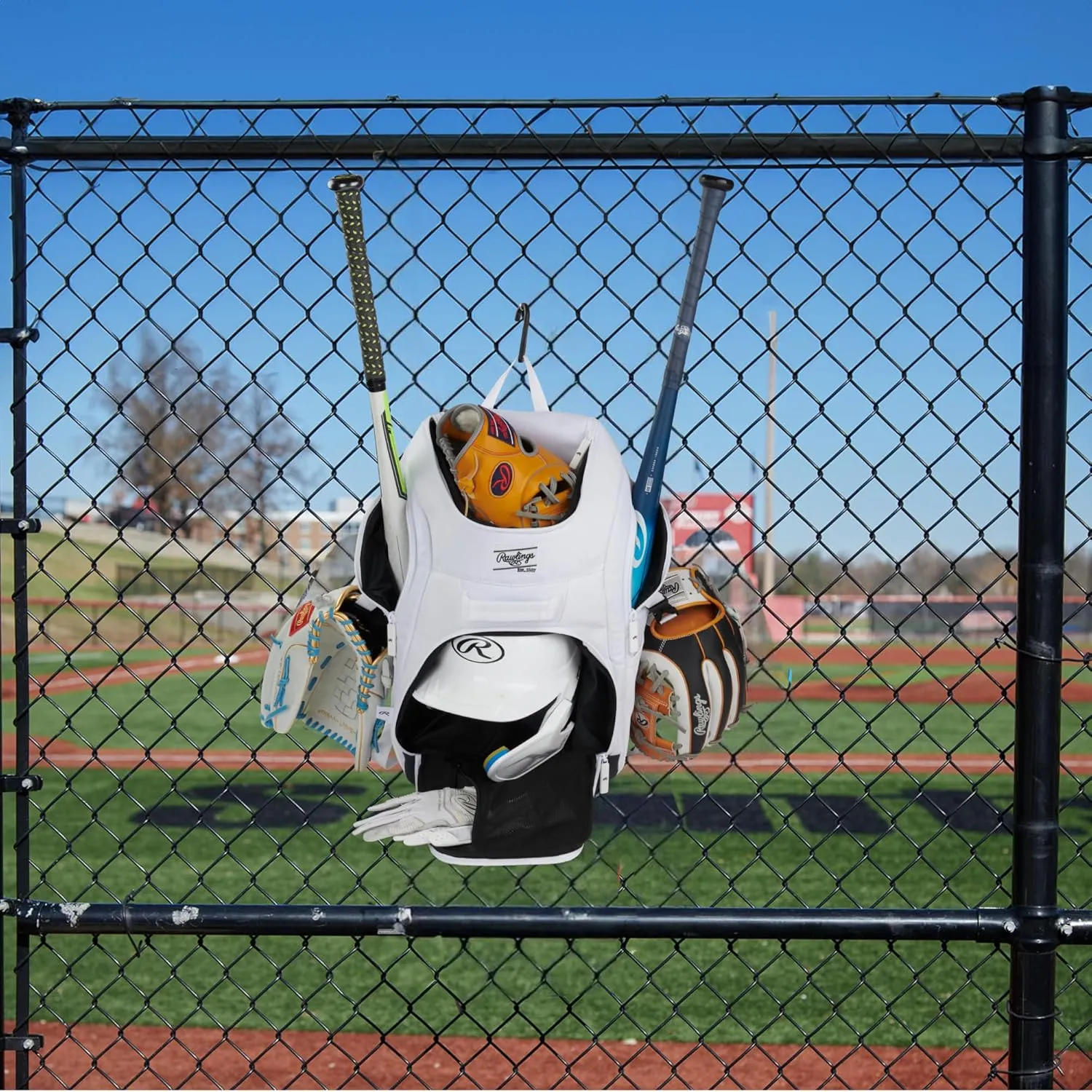 Rawlings | FRANCHISE 2.0 Player's Backpack | Baseball/Softball | Rec/Travel | Multiple Styles