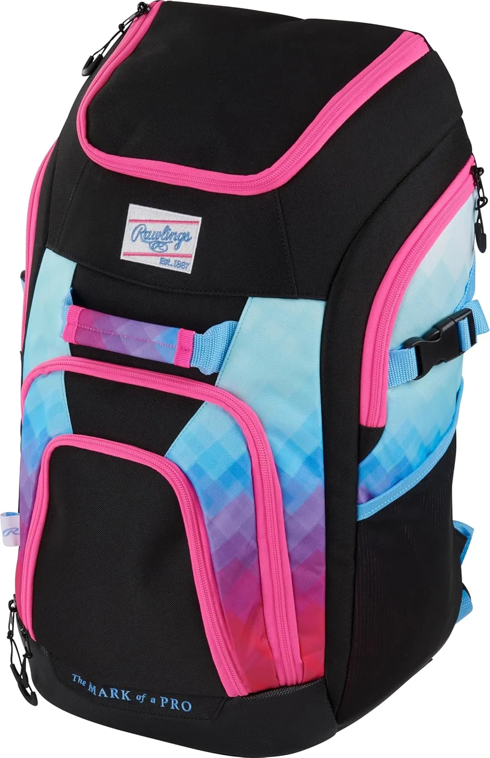 Rawlings | FRANCHISE 2.0 Player's Backpack | Baseball/Softball | Rec/Travel | Multiple Styles