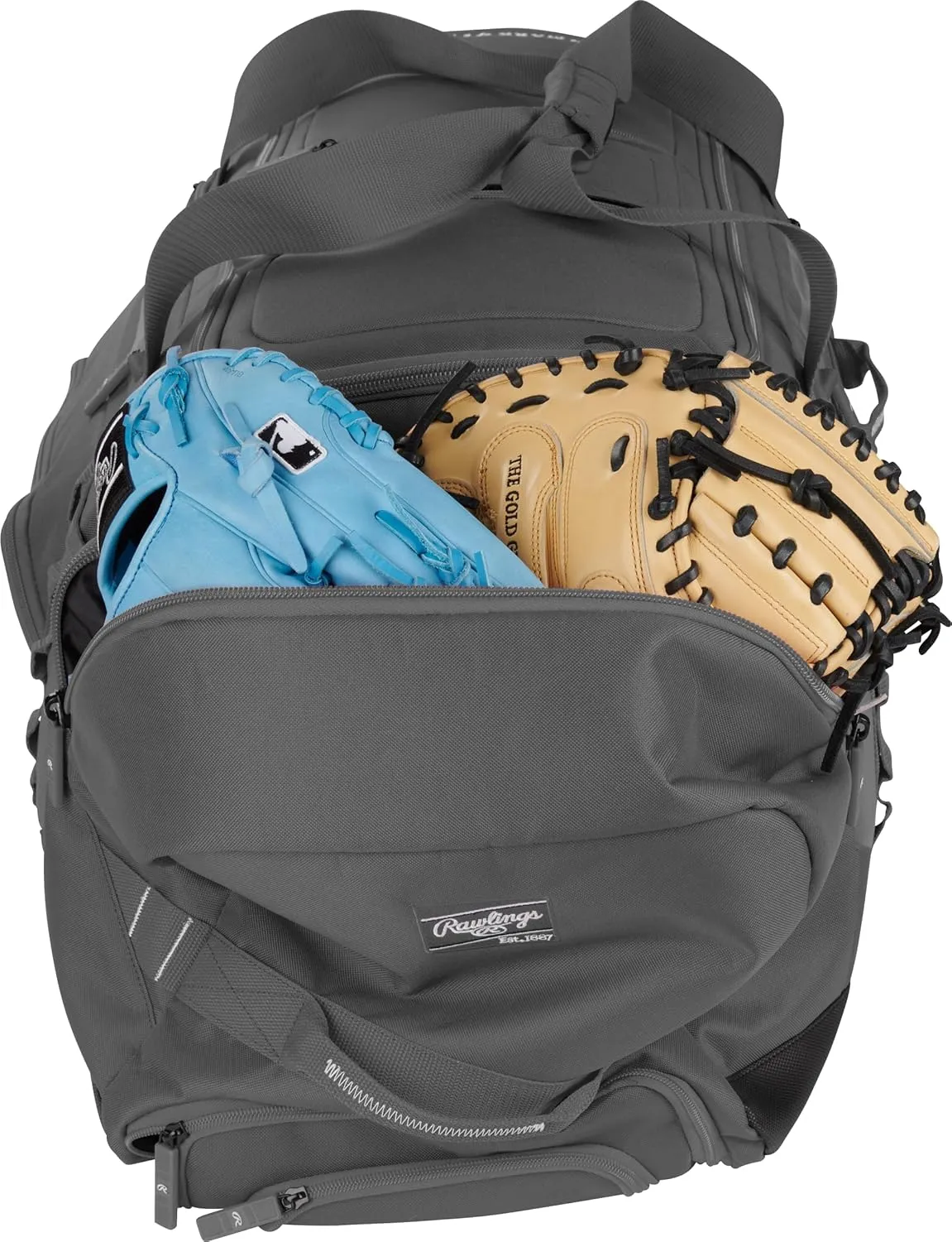Rawlings | YADI 2.0 Wheeled Catcher's Bag | Yadier Molina Model | Baseball/Softball | Multiple Styles