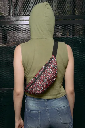 Red Anime Fanny Pack