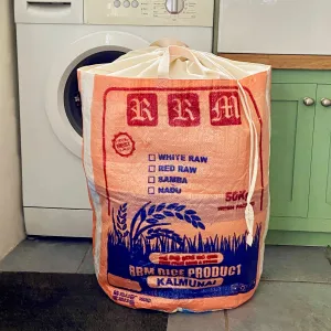 Rice sack laundry bag - 8 variations