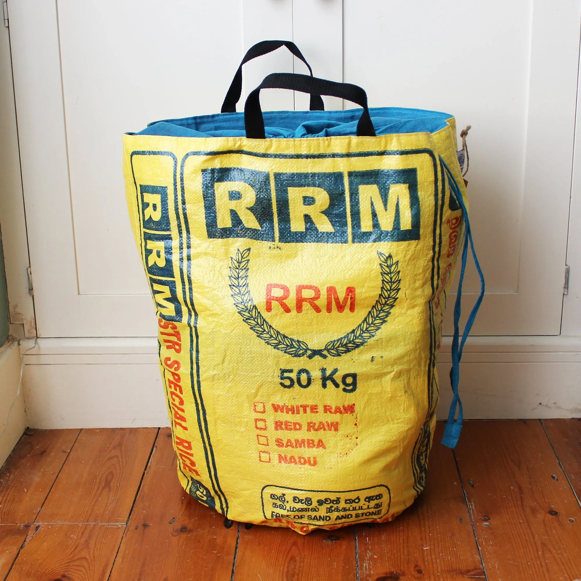 Rice sack laundry bag - 8 variations