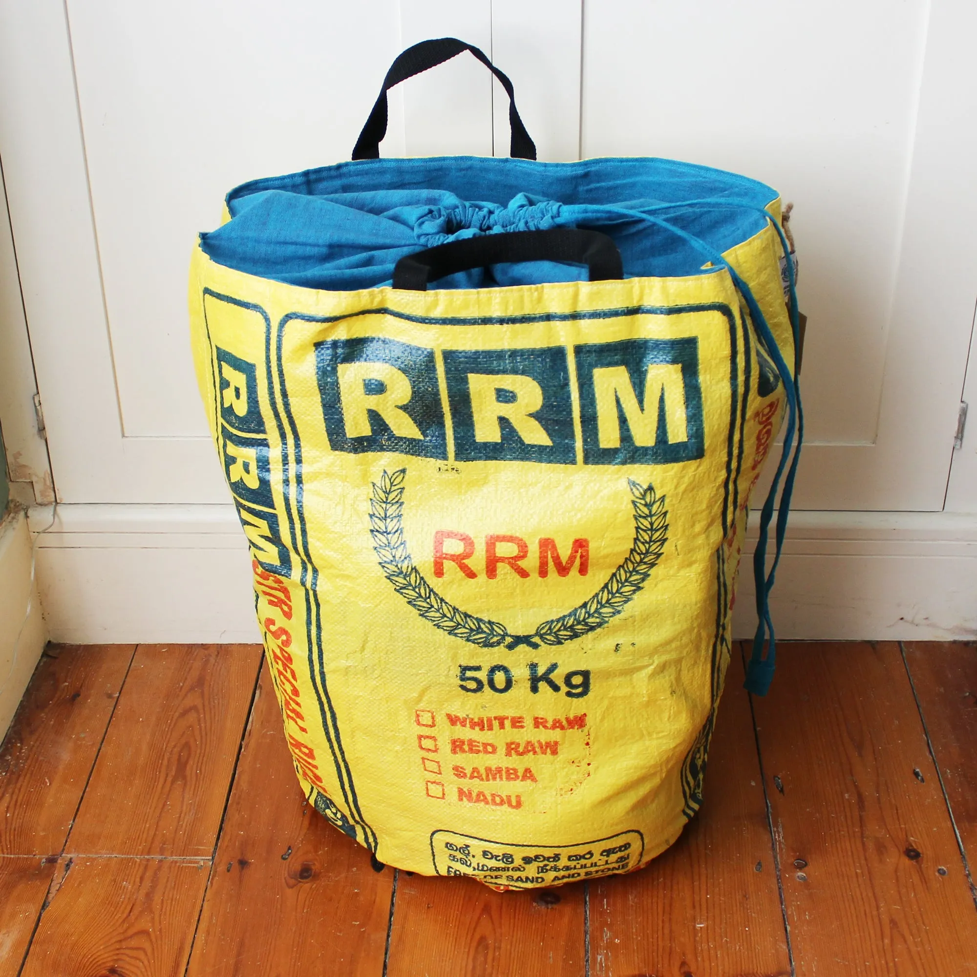 Rice sack laundry bag - 8 variations